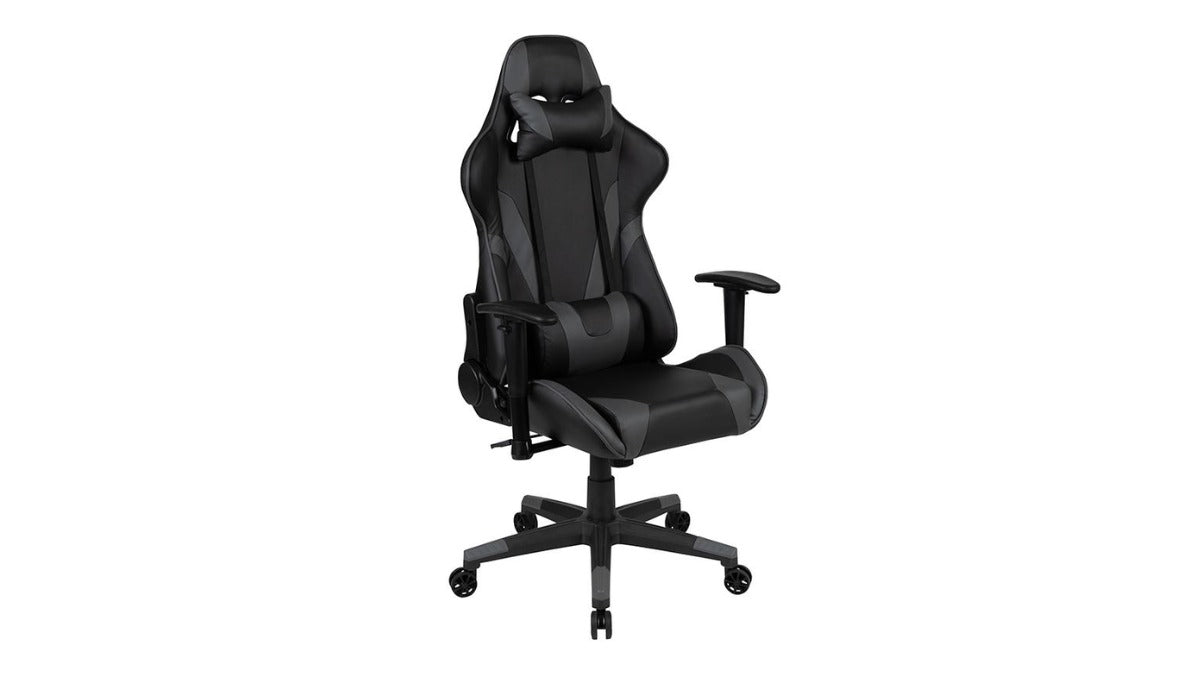 Skyline Decor X20 Gaming Chair: Adjustable Swivel Chair Gray