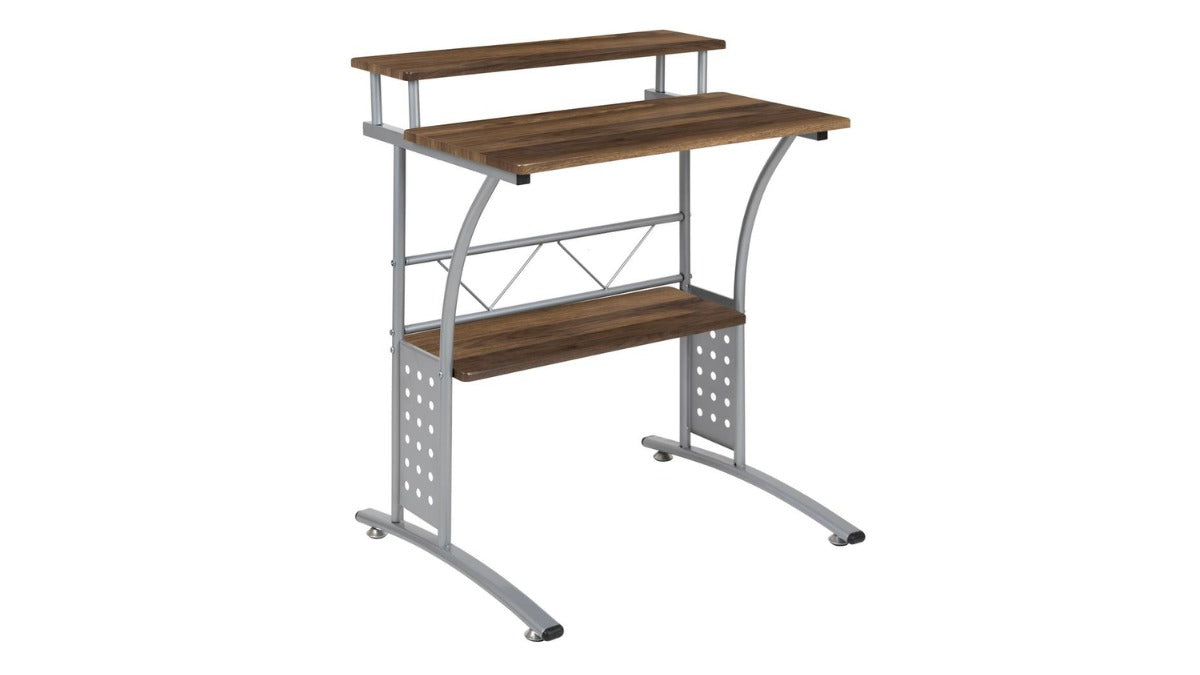 Skyline Decor Clifton: Computer Desk Walnut