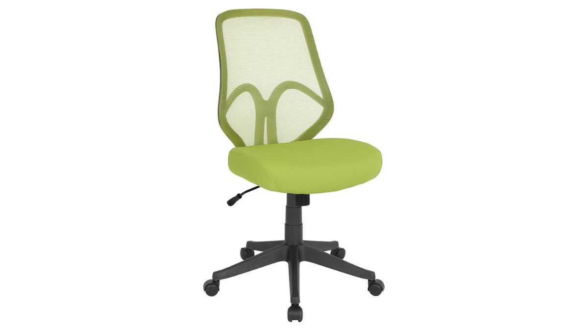 Skyline Decor Salerno Series High Back: Mesh Office Chair Green