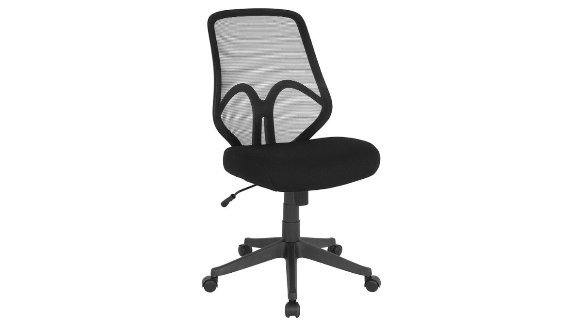 Skyline Decor Salerno Series High Back: Mesh Office Chair Black
