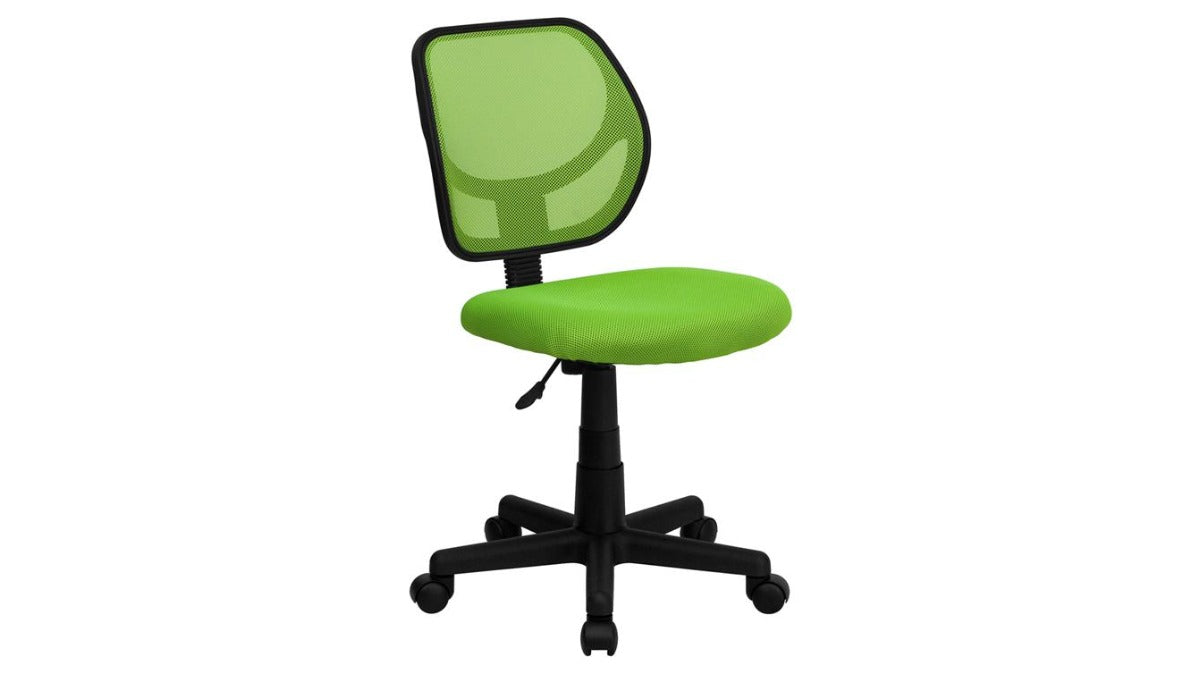 Skyline Decor Low Back Mesh Swivel Task: Office Chair Green