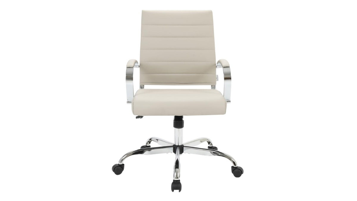 Skyline Decor Benmar Leather Ergonomic  Chair Tan