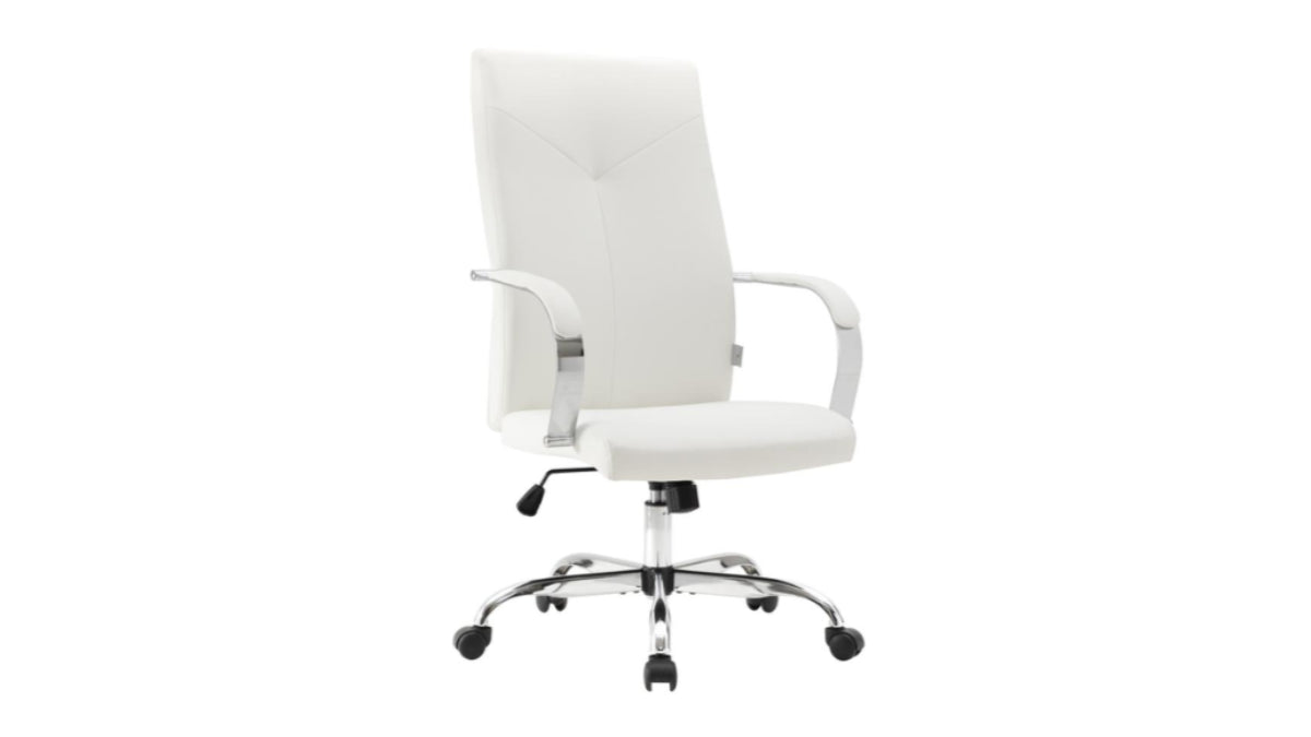 Skyline Decor Sonora Modern High: Back Tall Chair White