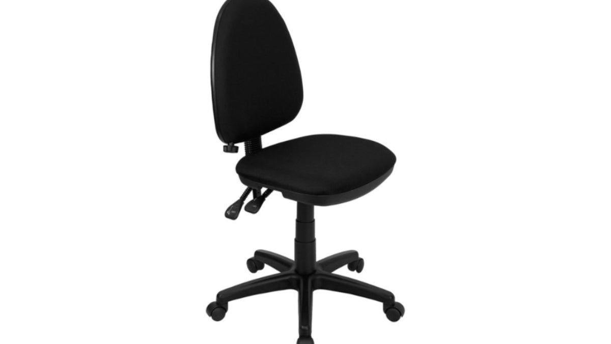 Skyline Decor Mid-Back Multifunction Office Chair Black