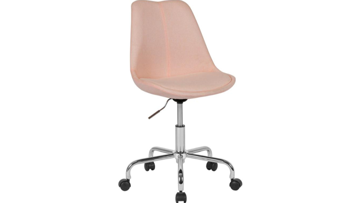 Skyline Decor Mid-Back: Task Office Chair Pink