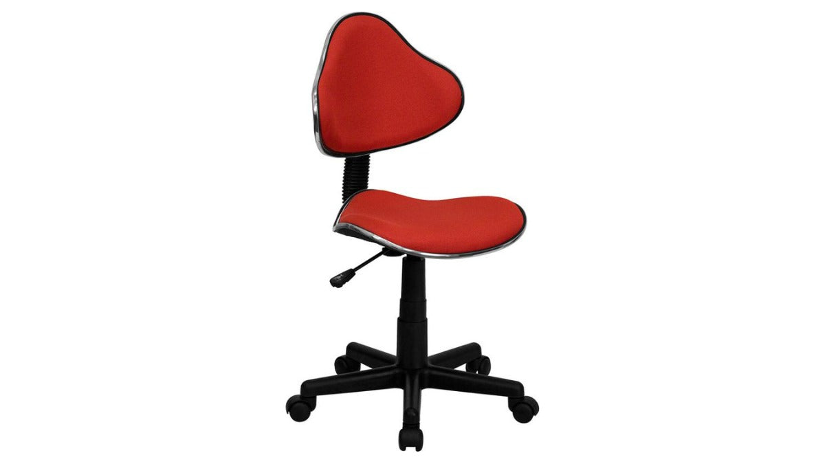 Skyline Decor Office Ergonomic  Task Chair: Student Task Chair Red