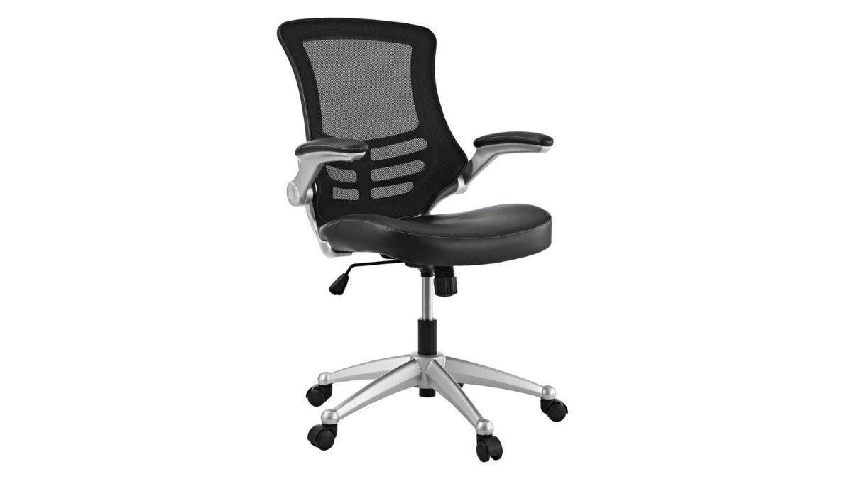 Trio Supply House Attainment Office Chair: Breathable mesh back Black