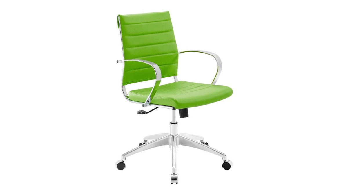 Trio Supply House Jive Mid Back Office Chair Green