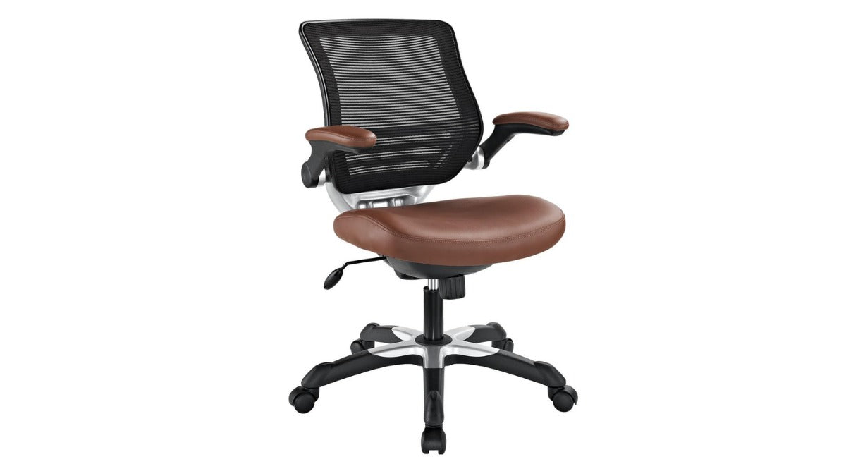 Trio Supply House Edge Vinyl Office Chair TAN