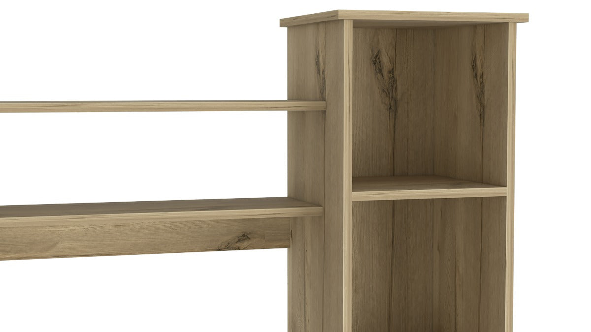 FM FURNITURE Nashville Desk Light Oak