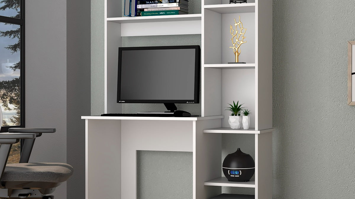 FM FURNITURE Nashville Desk White