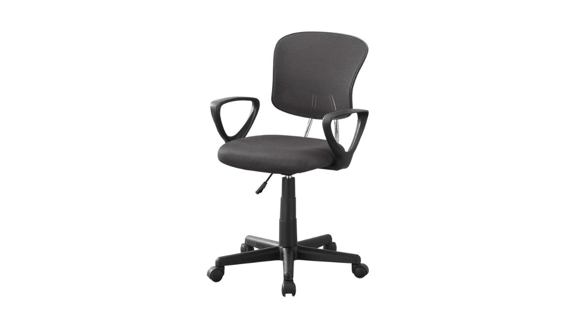 Trio Supply House Office Chair Mesh Juvenile: Multi-Position Grey