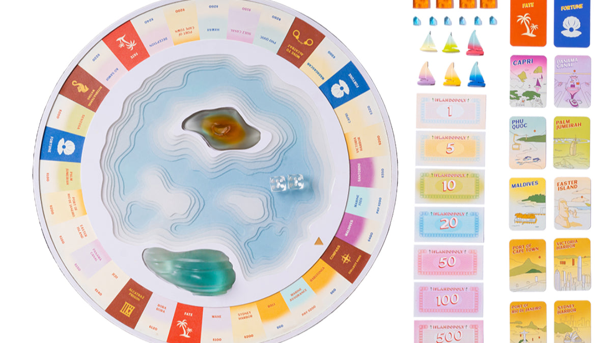 Maztermind The Islandopoly Board Game