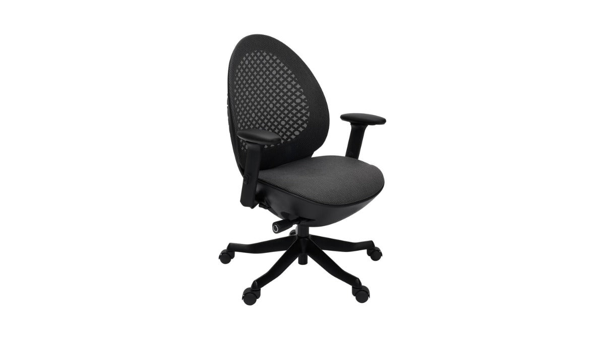 Trio Supply House Deco LUX Executive Office Chair Black