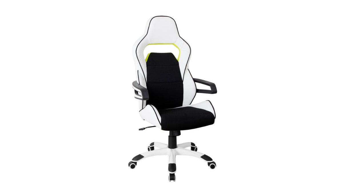 Trio Supply House Upholstered Race Style Chair White