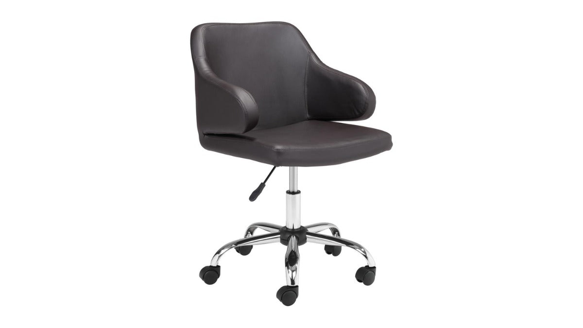 Trio Supply House Designer Office Chair: Modern Chair Brown