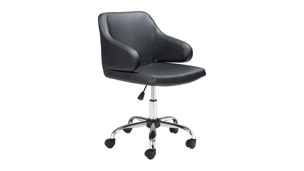 Trio Supply House Designer Office Chair: Modern Chair Black