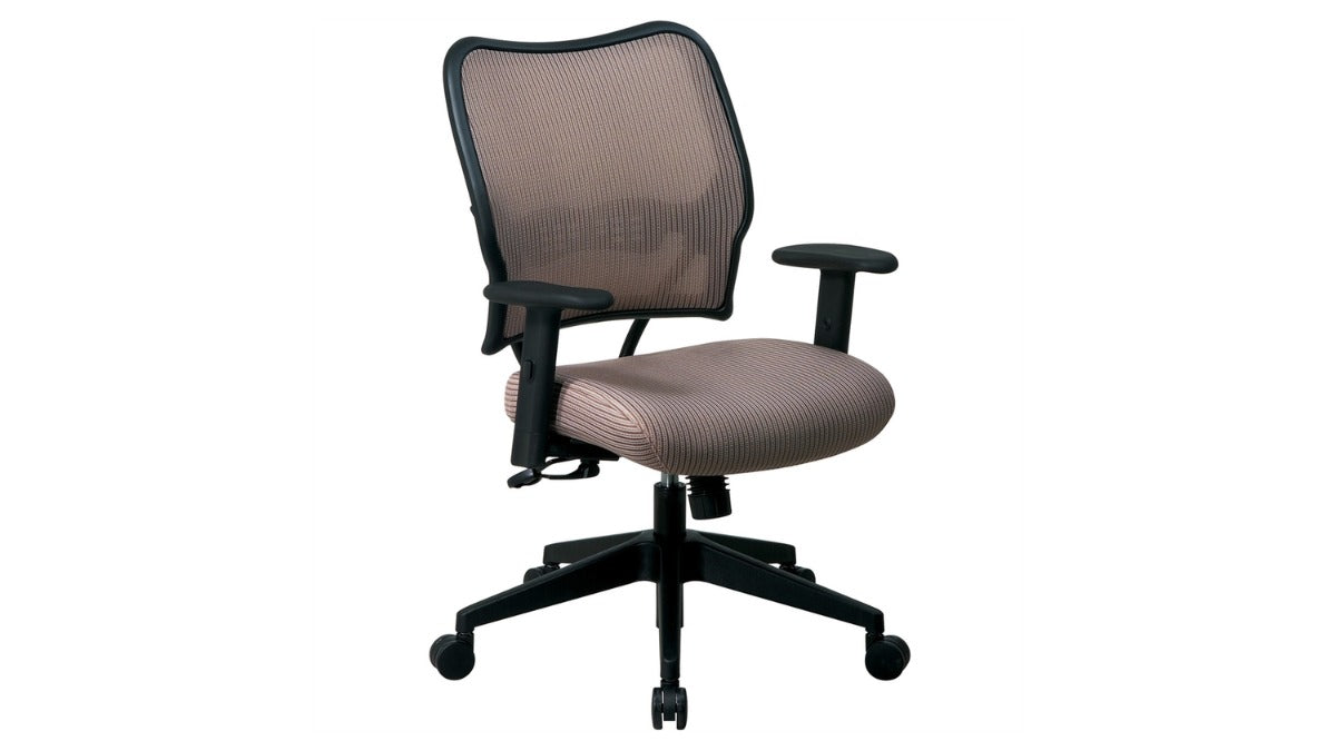 Trio Supply House Deluxe Task Chair with Veraflex Seat and Back Latte