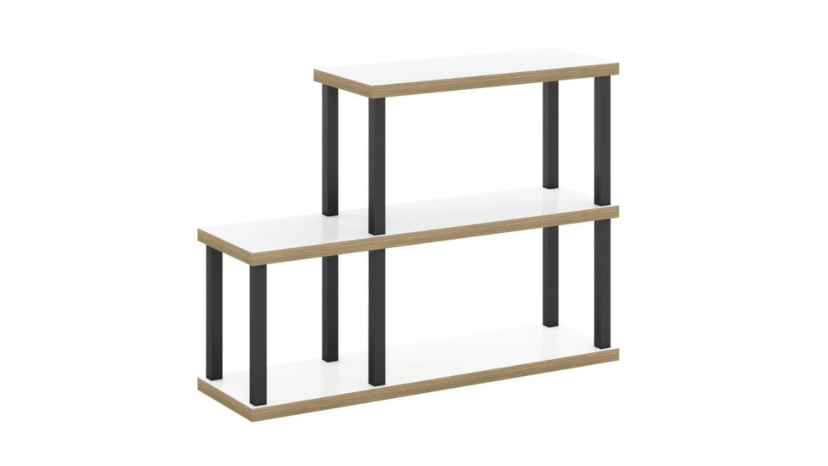 Trio Supply House Turn-N-Tube Tools 3-Tier Ladder Shelf White