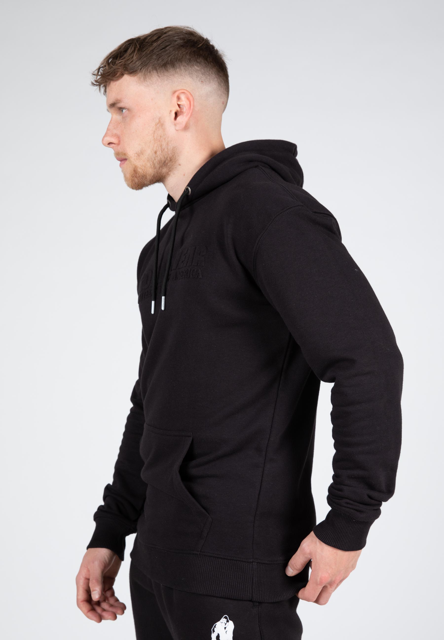 Crowley Men's Oversized Hoodie - Black - L