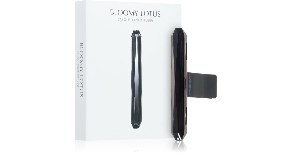 Bloomy Lotus Crystal Car Air Freshener Sapphire Blue Sapphire Blue