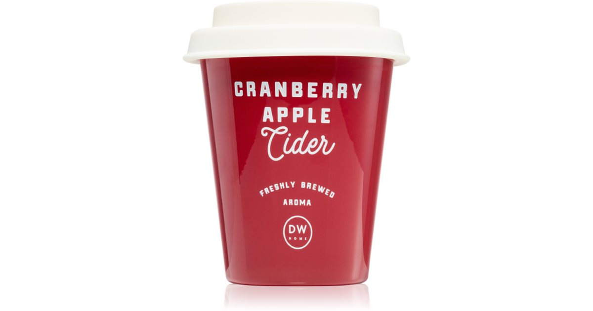 DW Hemma Cup Of Joe Cranberry Doftljus med äppelcider 113g