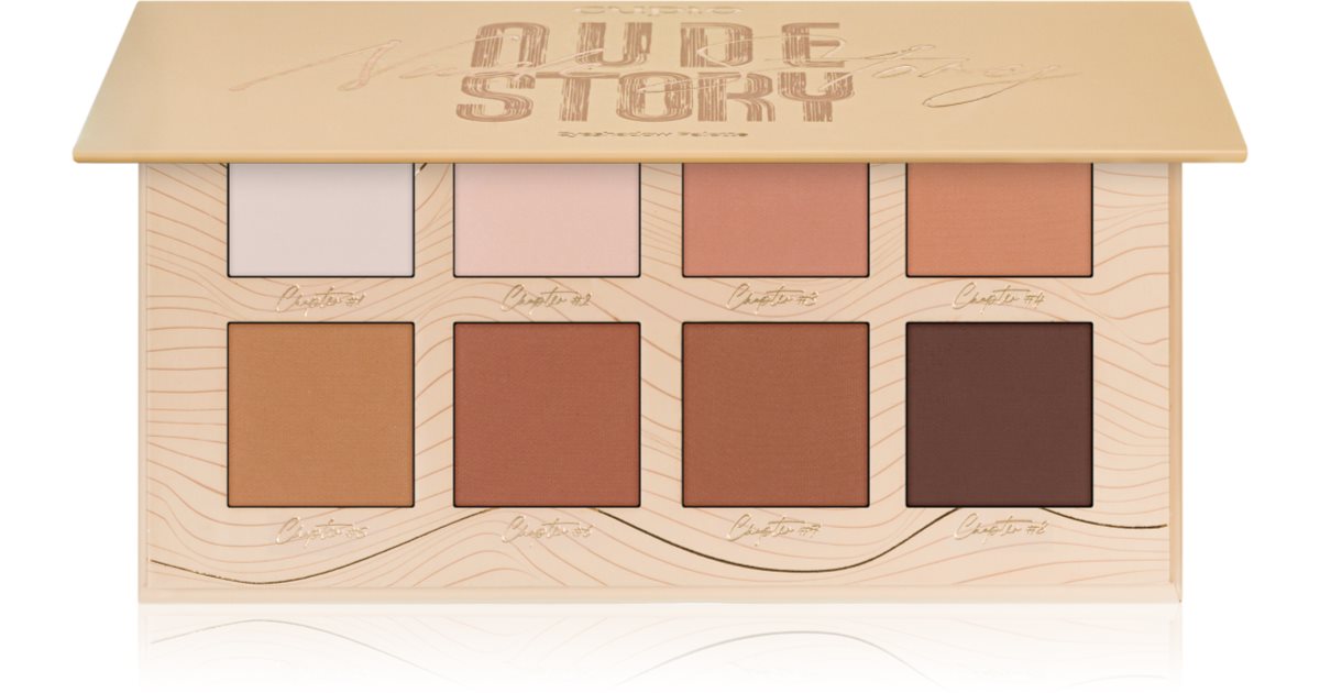 Cupio Nude Story Lidschattenpalette 8x0,85 g