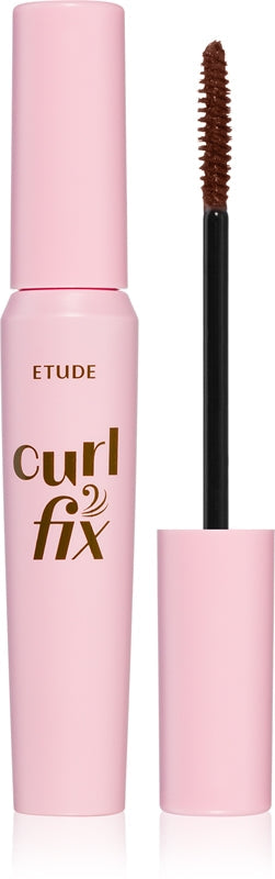 ETUDE Curl Fix Waterproof Mascara for voluminous lashes color 02 brown 8 g