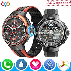 696 EX103 Relógio inteligente 1.55 polegada Pulseira inteligente Bluetooth Podômetro Aviso de Chamada Monitor de Sono Compatível com Android iOS Masculino Cham