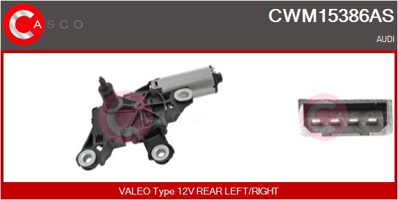 Wiper Motor CASCO CWM15386AS