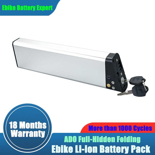 Replacement Li-ion Battery Pack 36V 9.6Ah 10.4Ah 10.5Ah 14Ah for 250W 350W 500W ADO A16 A20 Folding City Commuter Electric Bike