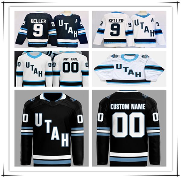 Utah Club Ice Hockey Jerseys Clayton Keller Logan Cooley Nick Schmaltz Dylan Guenther Barrett Hayton Lawson Crouse Ian Cole Sean Durzi Mikha