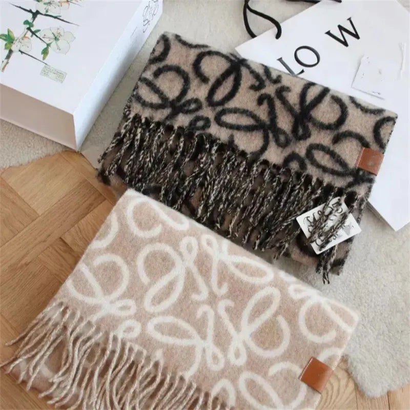 Designer For Women Men Cashmere Winter Scarves Long Wraps Male Warmer Woman Durable Beautiful Scarf