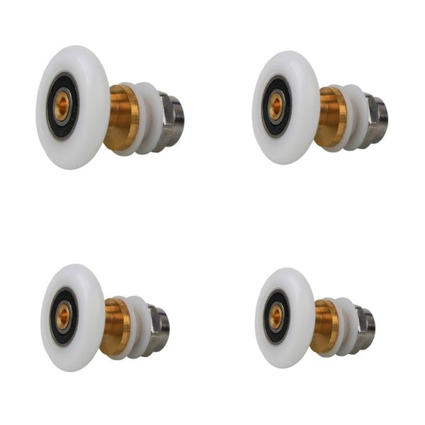 Shower Door Sliding Glass Door Pulleys Replacement Bearing Rollers Runner Shower Room Cabins Swinging Pulley Dropship
