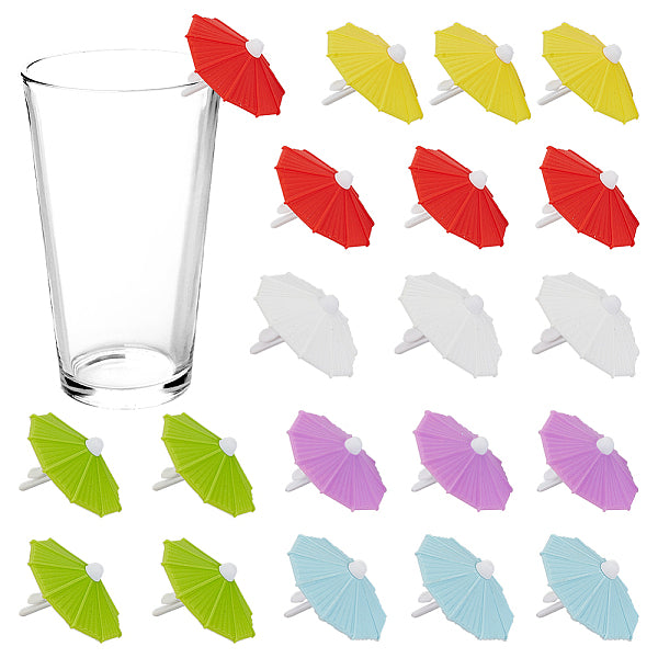 Charmes de verre à vin en silicone