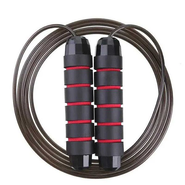 Jump Rope Professional Tangle Free Rapid Speed Jumping Rope Foam Handle Adjustable Steel Skipping Rope Gym Fitness Slim BodyXJ240820