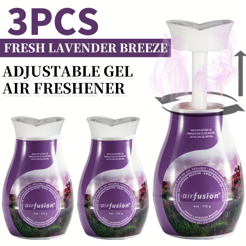 TEMU 3 Bottle, 6 Oz Per Bottle Contains Multiple Fragrance Odor Eliminator Gel Beads - Air Freshener With Essential Oils - Odors In Bathrooms, Cars,