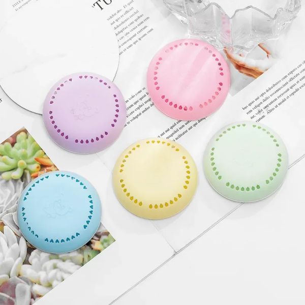 3-1Pcs Toilet Aromatherapy Fragrance Lasting Deodorant Solid Round Air Freshener Bedroom Wardrobe Car Home Household Freshers