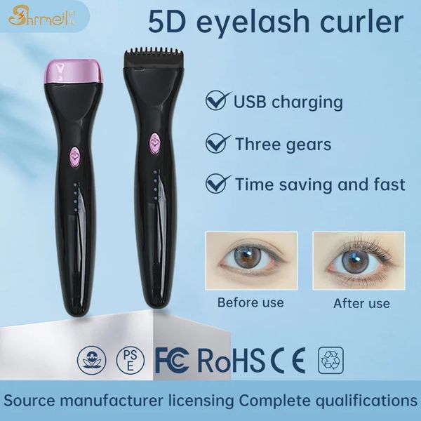 Shrmeil Flash Beautys Eyelash Malhash Malestro portátil Recarregável Solar Cinelas Malhash 241210