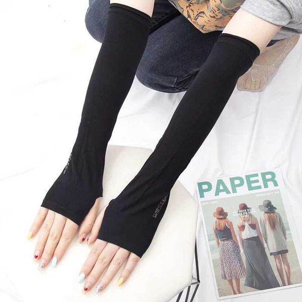 1pair Women Anti-UV Arm Sleeves Outdoor Sports Sleeve Sun Protection Hand Cover Cooling Running Fishing Cycling Summer Gloves Y240919
