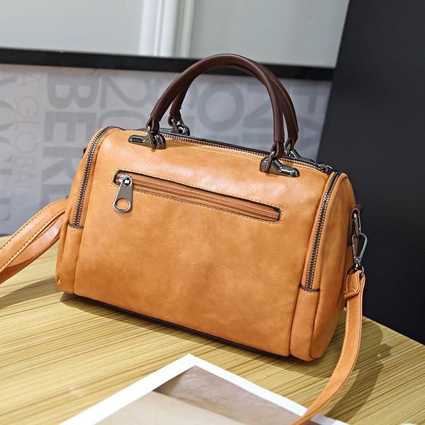 New Arrival Fashion Woman Bag for Ladies PU Leather Bag Female Tassel Zipper Crossbody Bags