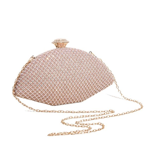 New Clutch Water Shining Handheld Banquet With Diamond Embedding Dress Small Bag