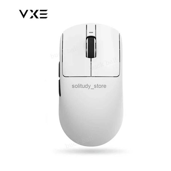 Mice VGN VXE Dragonfly R1 Pro Max Wireless Mouse R1 SE Light weight PAW3395 Nordic52840 2KHz Long Playtime Ergonomics F Gamer Mouse Q240613