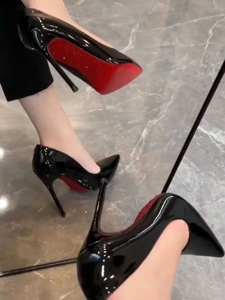 Dress Shoes Designer Shoes High Heels Women Sole Rhinestones Pumps Red Bottom High Heels Women Wedding Bride Pointed Toe Platform Shoes z240