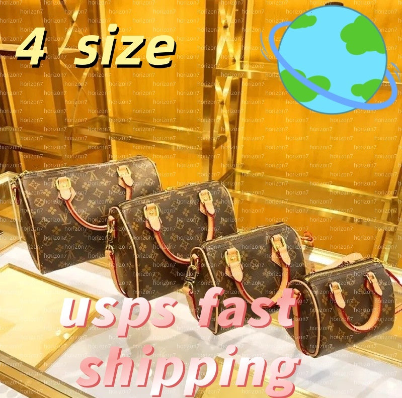 Designer bag High Quality Shoulder Quick Purse Boston Tote Mini Nana spood Bag Pillow Handbag Womens Crossbody Bag Classic Floral Make shoulder bags