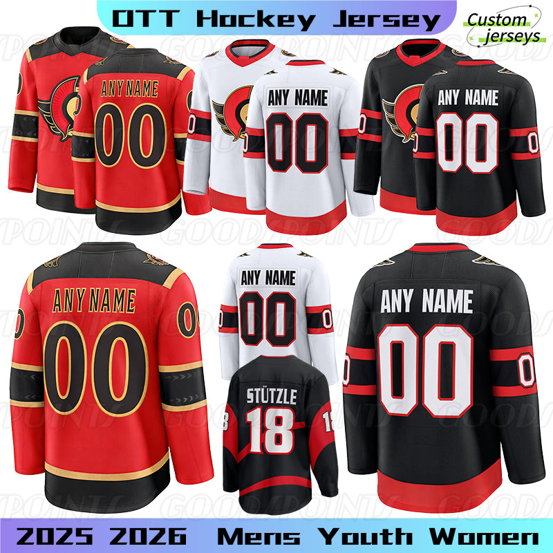 Ottawas hockey jerseys #7 Tkachuk Claude Giroux senators jersey Brady Cozens Tim Stutzle Jake Sanderson Drake Batherson Zub Norris Thomas Chabot men
