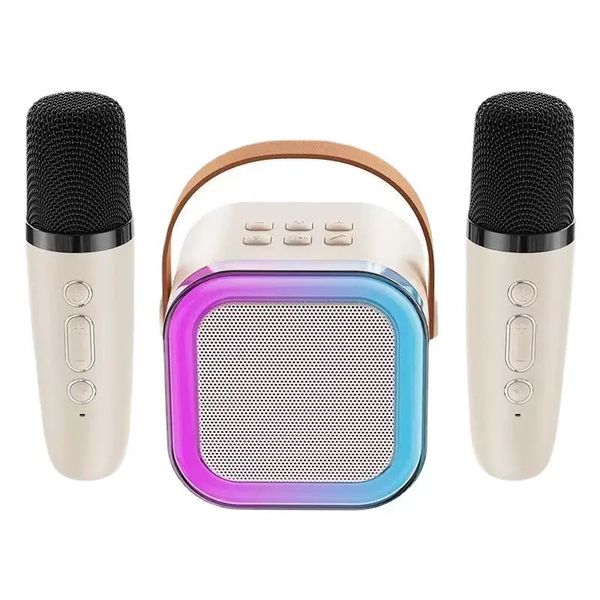 Portable K12 Bluetooth speaker, mini karaoke microphone, wireless Bluetooth all-in-one machine, karaoke, singing, song ordering, home KTV
