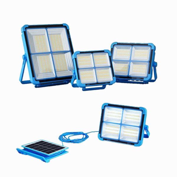 200W 100W 50W High Power LED Camping Lantern Solar Charging Portable Lantern Outdoor Emergency BBQ Tent Lighting Bulb Detachable Y240820