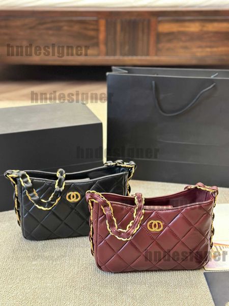 Designer Vintage Underarm Bag Crossbody Chain Bag Fashion Womens Shoulder Bag Armpit Bag Purse High Quality Handbag All-match Woman Wallet L