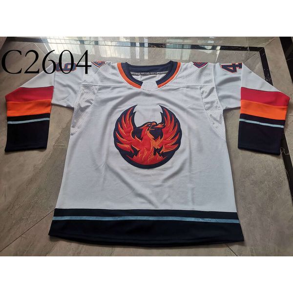 c26 Hockey jerseys Physical photos Coachella Valley Firebirds LINDBERG Men Youth Women High School Size S-6XL or any name and number jersey
